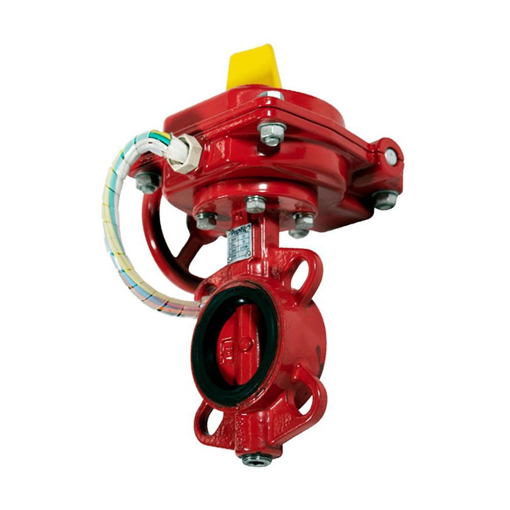 Butterfly valve wafer end