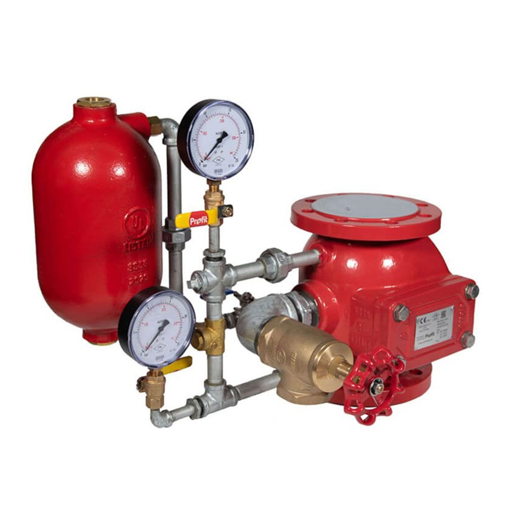 Wet alarm valve Flanged with trim (without Gong) • Flanged PN10|16
