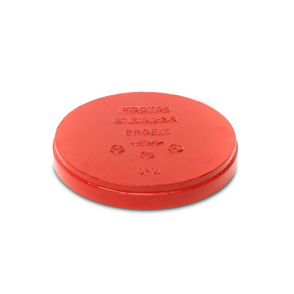 Grooved end cap