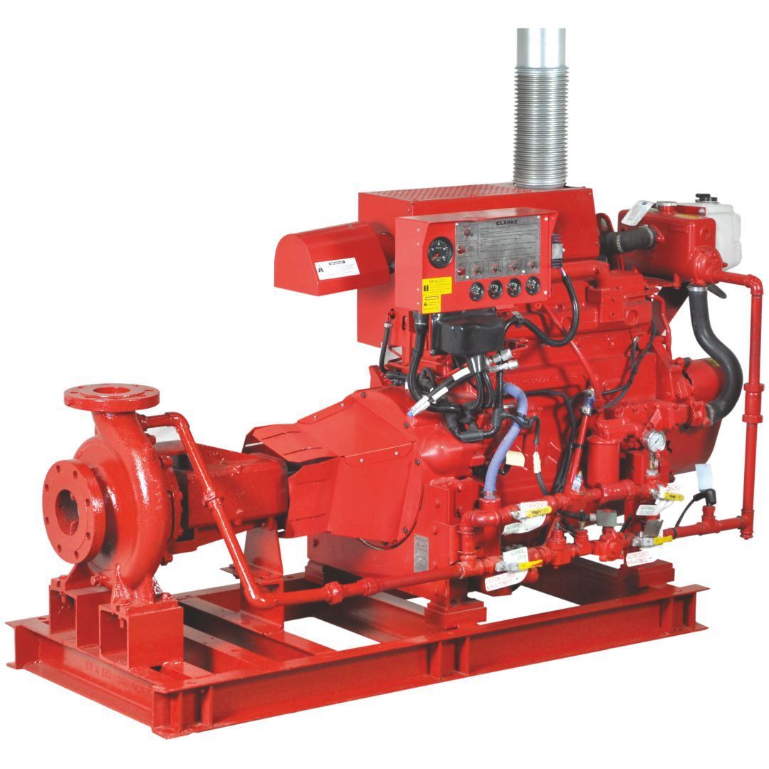Centrifugal end suction pumps