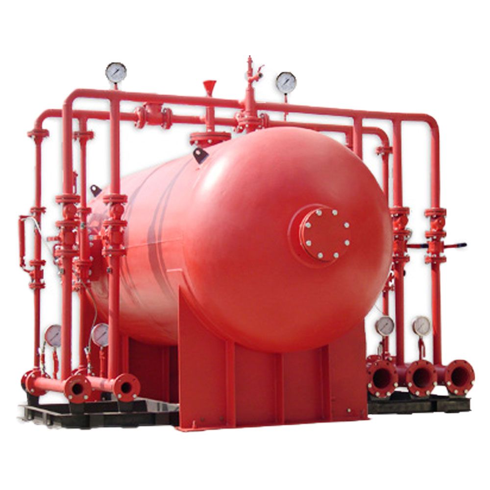 Bladder Tank with Multiple Proportioners
